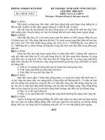 ĐỀ THI HSG HUYỆN ĐẦM DƠI 2009-2010