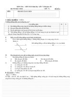 Kiểm tra hh chương 1 toán 7 đề 2