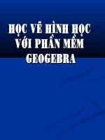 Vẽ hình với Geogebra