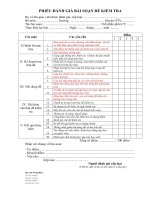 Phieu danh gia bai soan de kiem tra