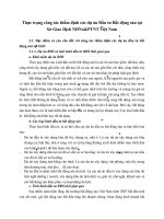 Thực trạng công tác thẩm định các dự án Đầu tư Bất động sản tại Sở Giao Dịch NHNo