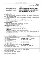 Giáo án âm nhạc 7 học kì 1