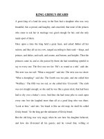 KING GRISLY-BEARD -GRIMM''''S FAIRY TALE