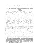 GIẢI  PHÁP HOÀN THIỆN NGHIỆP VỤ CHO VAY CỦA NGÂN HÀNG CÔNG THƯƠNG VIỆT NAM