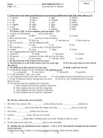 kiem tra unit 4,5,6 cuc hay