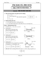 Ứng dụng của tích phân