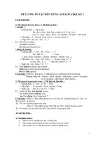 revision for 1st term _ grade 6 Lan Dung Quang Ninh