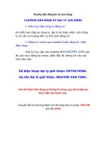 Huong dan dang ki sim da nang