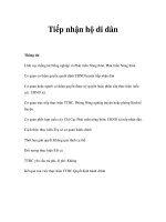 Tiếp nhận hộ di dân