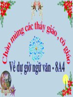 Lựa chọn trật tu từ trong câu