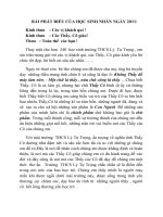 bài phát biểu của HS ngày 20.11