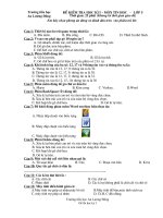 Đề thi lớp 5 HK1