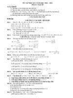 Ôn tập học kì I toán 10