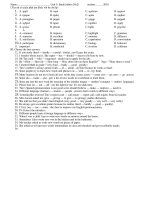 unit 5: study habit (Anh 8)