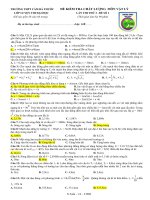 Đề kiểm tra phần VR,D Đ,Sóng,Songdt