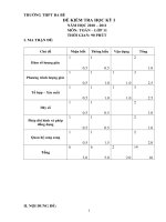 Kiểm tra HKI( ĐA chi tiết)