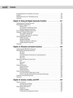 PHP5 and MySQL Bible (P2)