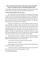 THỰC TRẠNG TỔ CHỨC CÔNG TÁC KẾ TOÁN TÀI SẢN CỐ ĐỊNH Ở CÔNG TY CỔ PHẦN DU LỊCH VÀ THƯƠNG MẠI ĐÔNG NAM Á