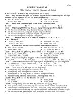 Đề_HD Hóa 11 Kỳ I số 6