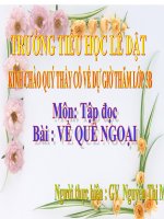 Tập đọc -Lớp 3-Tuần 16