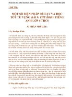 SKKN - HỌC TỐT TỪ VỰNG (G6)