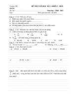 de kiem tra HK1( co D A)