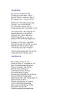 tho xuc dong ve thay co