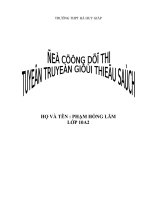 tuyên truyền giới thiệu sách