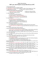 TN sinh 12 theo từng bài