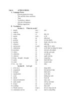 E7 - Bài 6: Từ và Bài tập