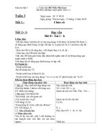 Tuần 3 lơp1 CKTKN cả ngày