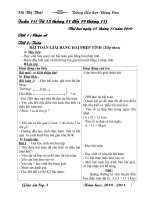 TUAN 11ca ngày đã sửa- Hằng TT