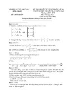 THI CHUYÊN TOÁN TIN CHUYÊN THĐ(NĂM HỌC 2010-2011)