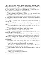 THỰC TRẠNG QUY TRÌNH HOẠT ĐỘNG KINH DOANH NHẬP KHẨU HÀNG HÓA CỦA CÔNG TY XUẤT NHẬP KHẨU VÀ HỢP TÁC QUỐC TẾ COALIMEX - TỔNG CÔNG TY THAN VIỆT NAM