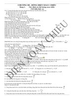 BÀI TẬP ĐIỆN XOAY CHIỀU HAY