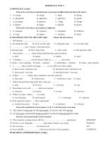 Reference Test 5-Grade 11