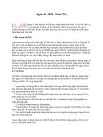 Agon Ar , Heli , Neon (Ne) Agon là một nguyên tố hóa học trong bảng tuần hoàn. Nó