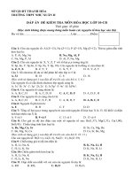 de kiem tra hoa 10 CB lan 2- TNKQ cuc hot