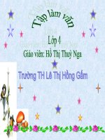 Luyện tập: Trao đổi ý kiến với người thân