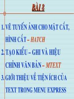 GIAO TRINH AUTOCAD 2D 8