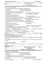 Kiểm tra Sử 7 HKI