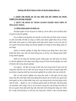 những vấn đề lý luận cơ bản về tuyển dụng nhân sự