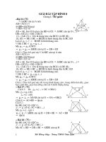Giải bài tập hình 8