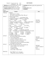 TIẾT 13 - ÔN TẬP