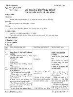 Giáo án Công nghệ 8 HK1(CKTKN)