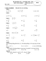 P- đề thi kì 1 toán 7