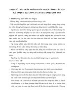 MỘT SỐ GIẢI PHÁP NHẰM HOÀN THIỆN CÔNG TÁC LẬP KẾ HOẠCH TẠI CÔNG TY 20 GIAI ĐOẠN 2008 2010