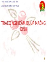 trắc nghiệm Đội TNTP hồ chí minh