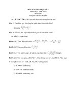 DE THI HKI  TOAN NAM 2010-2010