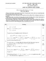 đề và HDC HSG 12 năm 2009-2010
